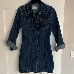 Reformation Blue Denim Mini dress
